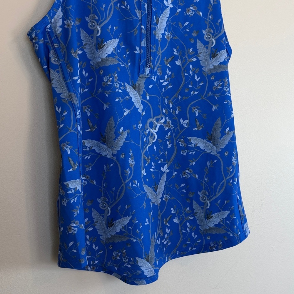Greyson MALIBLOOM SLEEVELESS VESTA MOCK NECK TOP women’s size medium - Picture 4 of 16